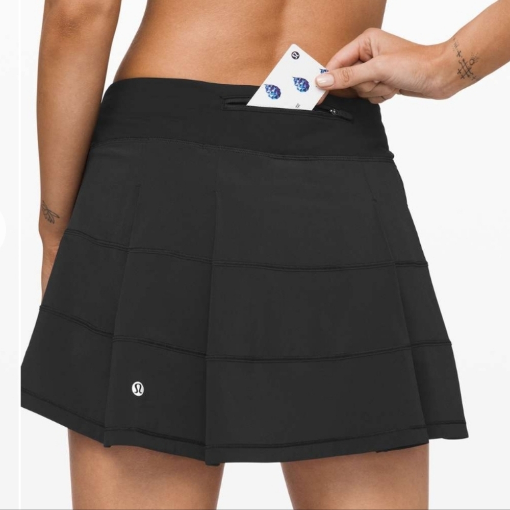 Lululemon Black Pace Rival Skort - Picture 3 of 8